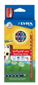 Lyra Groove Színes ceruza  12 db /klt